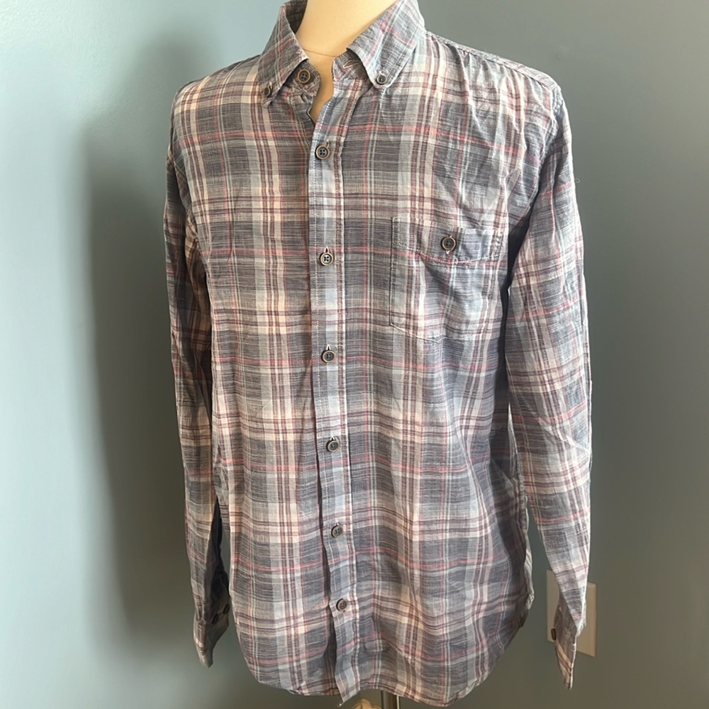 Weatherproof Vintage Plaid Shirt. Size M